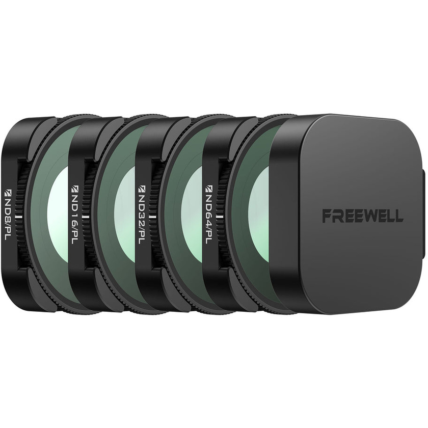 Freewell GoPro Mission 1 Pro/Mission 1 Bright Day Filters (4 Pack)
