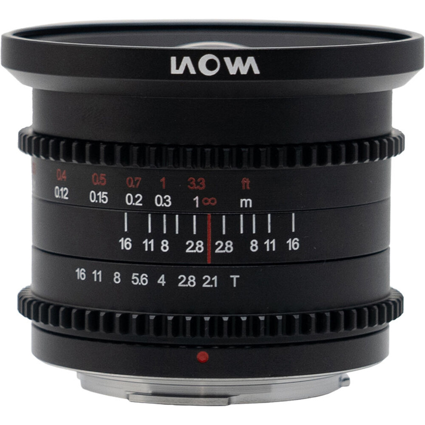 Laowa Zero-D Cine 6mm T2.1 Lens (MFT, Feet/Meters)