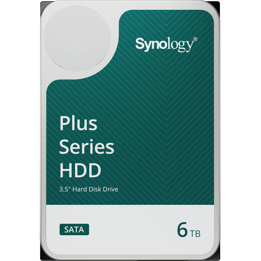 Synology 6TB HAT3300 Plus 5400 rpm SATA III 3.5" Internal NAS HDD