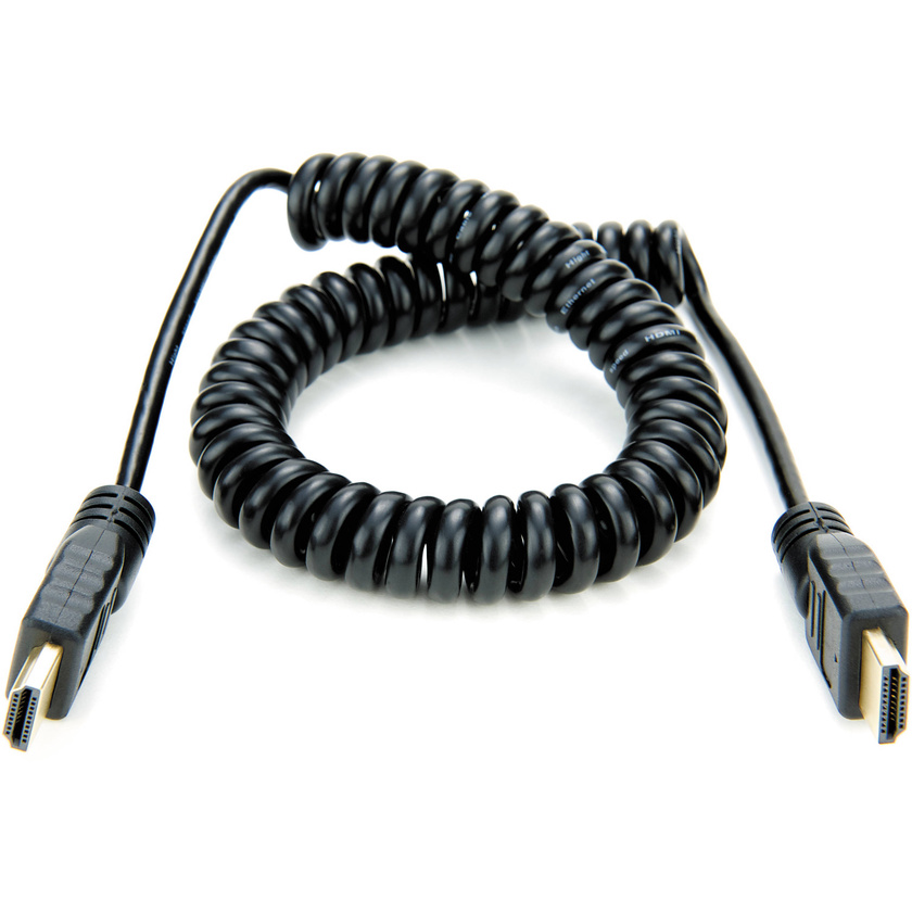 Atomos Full HDMI Coiled Cable (50-65 cm) - Open Box