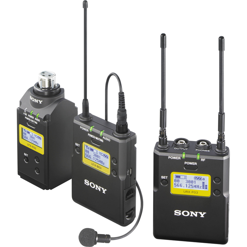 Sony UWP-D16 Dual Combo ENG Wireless Microphone Kit