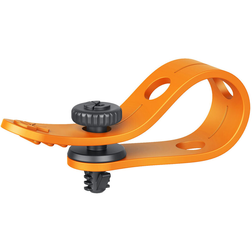 Bright Tangerine Loom Cable Tidy (Orange, 1/4"-20, 4-Pack)