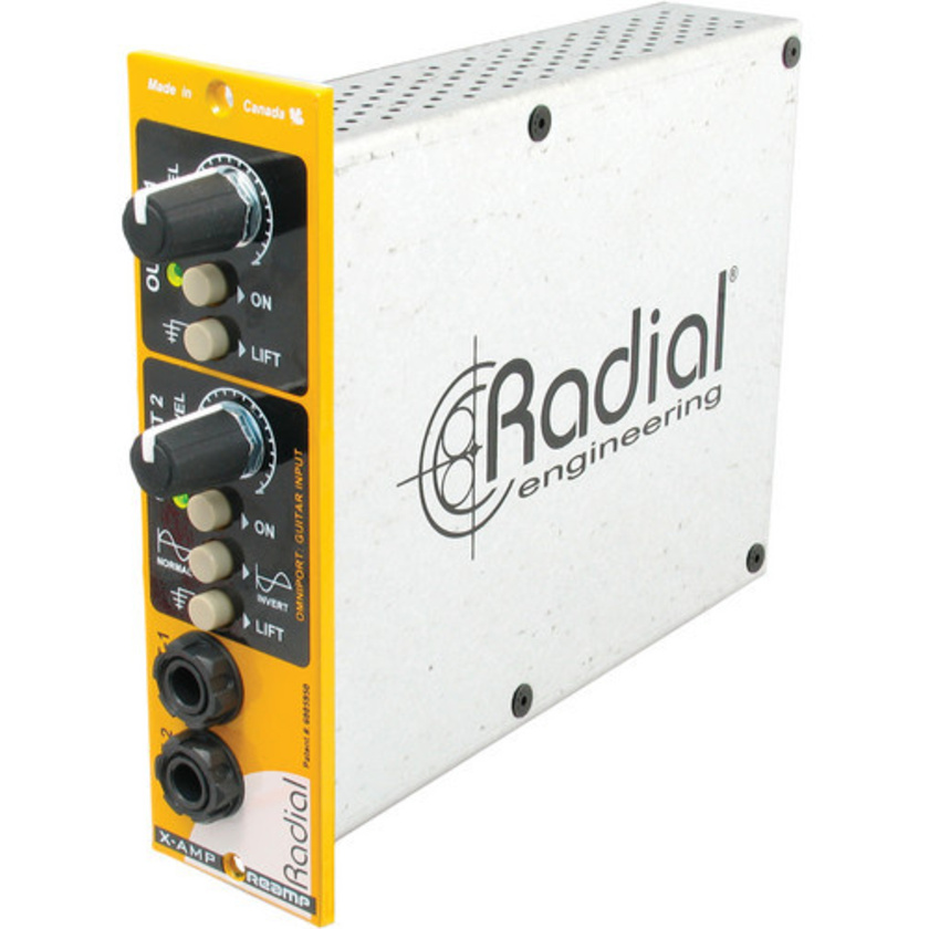Radial Engineering X-AMP 500 Dual Active Reamper 500 Series Module