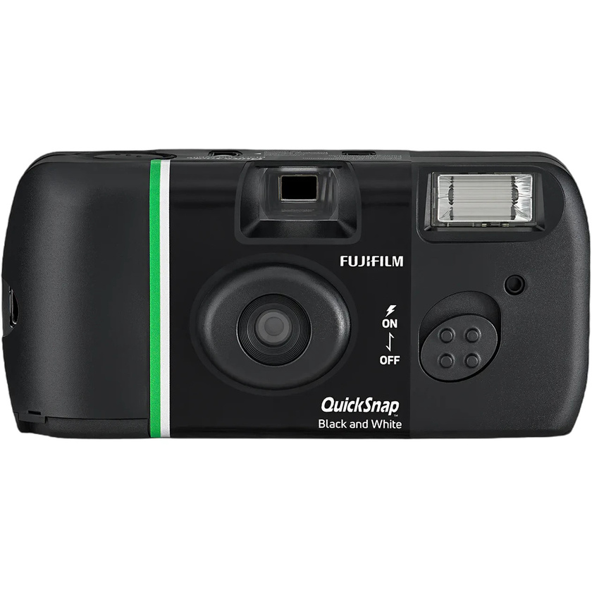 FUJIFILM QuickSnap Black & White 400 One-Time-Use Disposable Camera (27 Exposures)