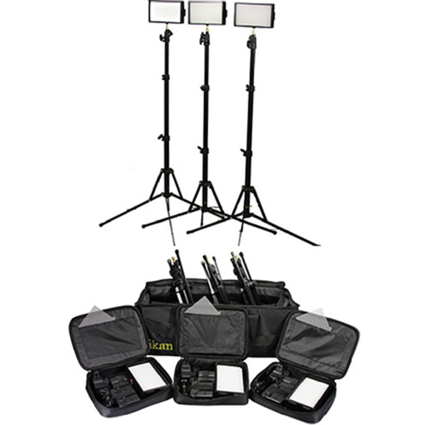 Ikan iLED312-v2 3-Point Light Kit
