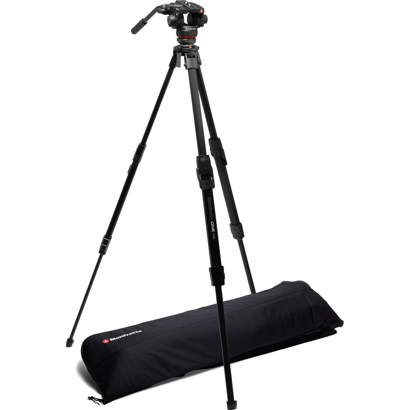 Manfrotto ONE Video Aluminum Tripod with 502X Fluid Head