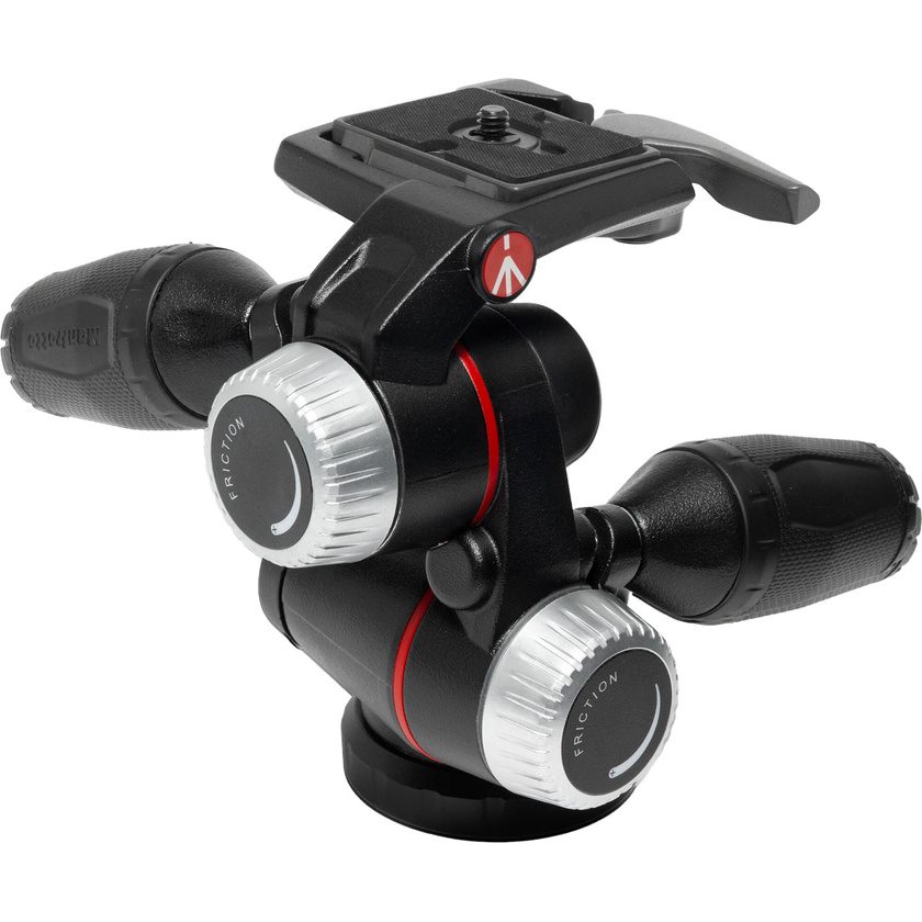 Manfrotto XPRO 3-Way Tripod Head with XCHANGE Base