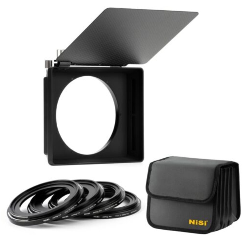 NiSi JetMag Pro Matte Box Kit with Carbon Fiber Top Flag (82MAG)