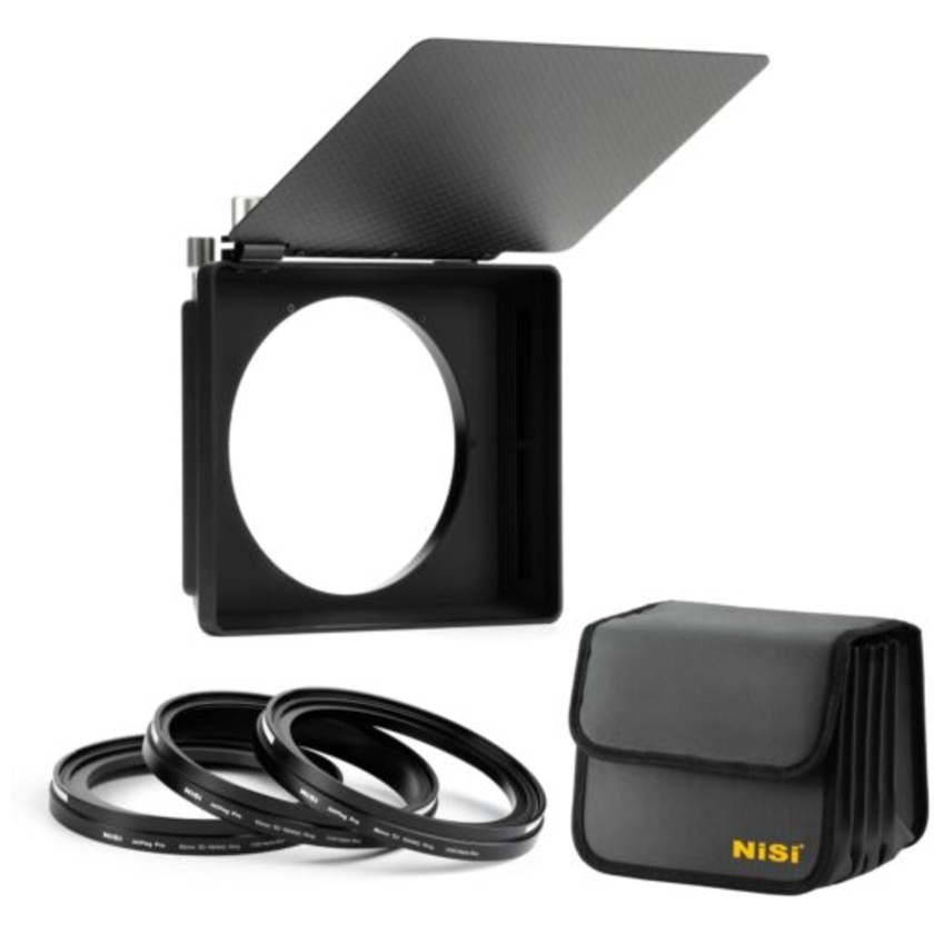 NiSi JetMag Pro Matte Box Kit with Carbon Fiber Top Flag (95MAG)