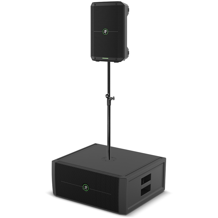 Mackie Thump Go 8" Portable Battery-Powered Loudspeaker + Mackie ThumpSub GO 8" 400W Portable Battery-Powered Subwoofer