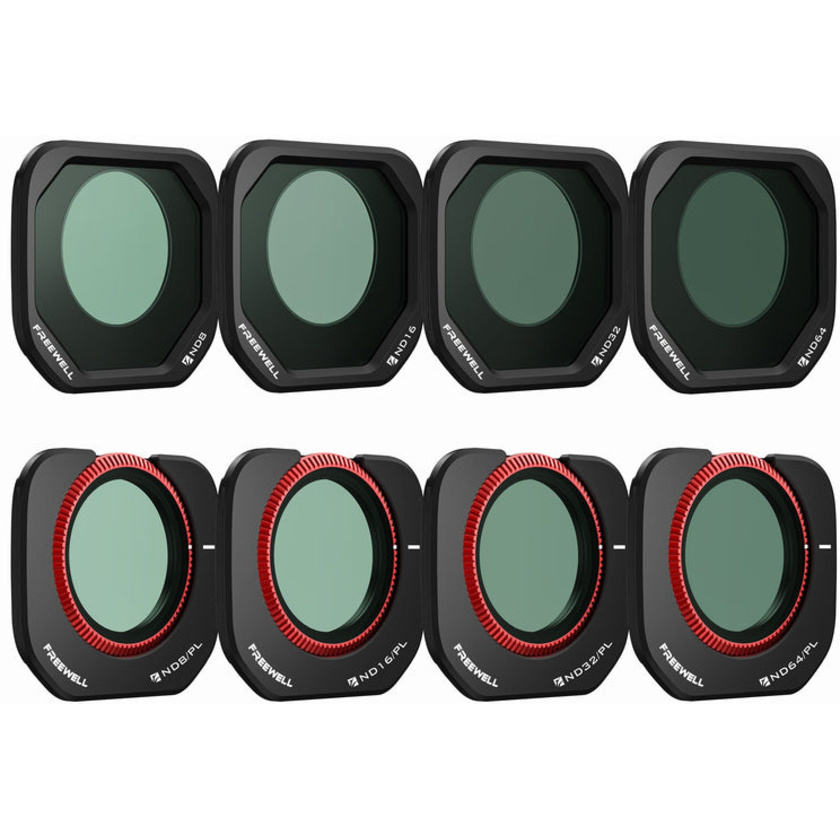 Freewell All Day Filter Kit for Insta360 Luna Pro (8-Pack)