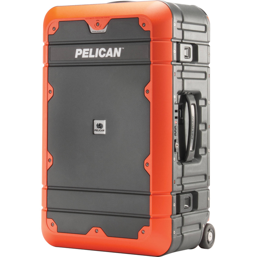 Pelican BA22 Elite Carry-On Luggage (Grey with Orange)