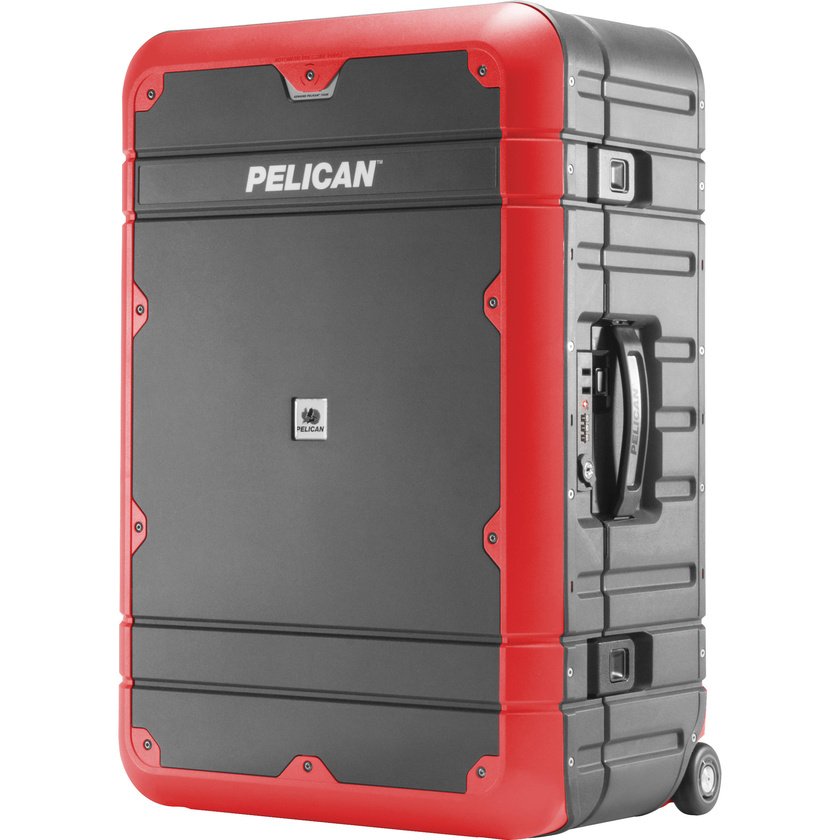 Pelican EL27 Elite Weekender Luggage with Enhanced Travel System (Grey and Red)
