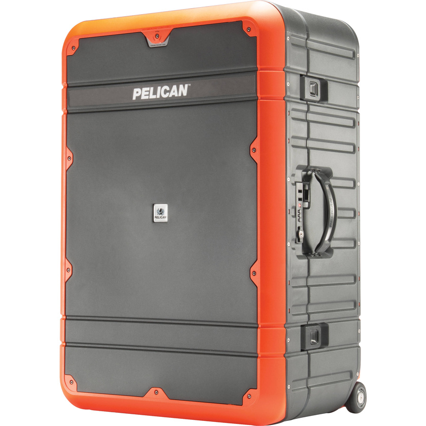 Pelican EL30 Elite Vacationer Luggage with Enhanced Travel System (Grey and Orange)