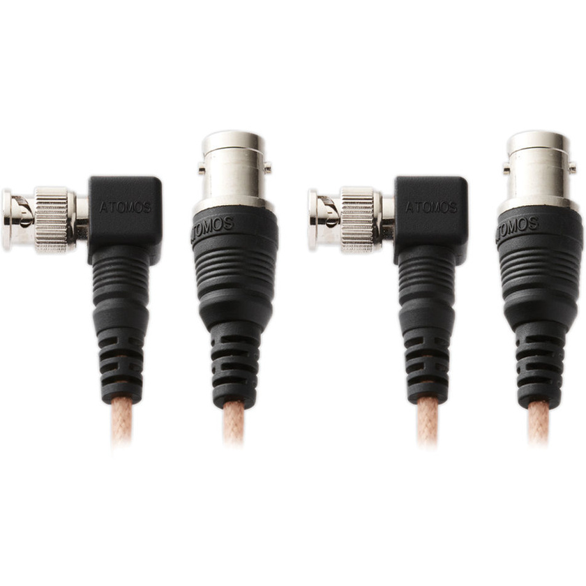 Atomos 9" & 27.5" Right Angle SDI Cables for Samurai Recorder