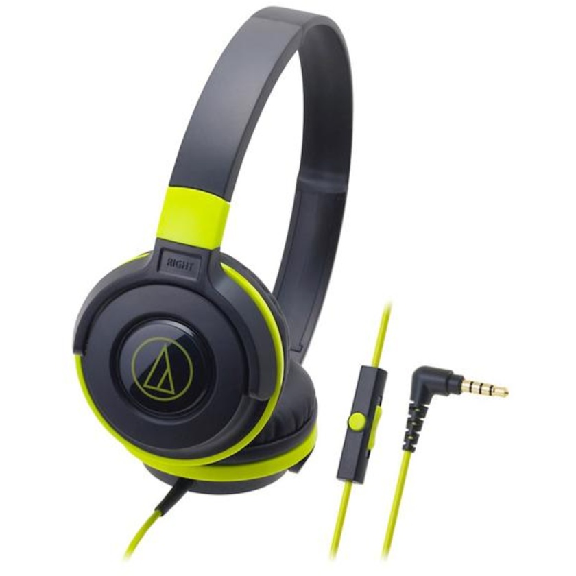 Audio Technica ATH-S100IS Headphones (Green)