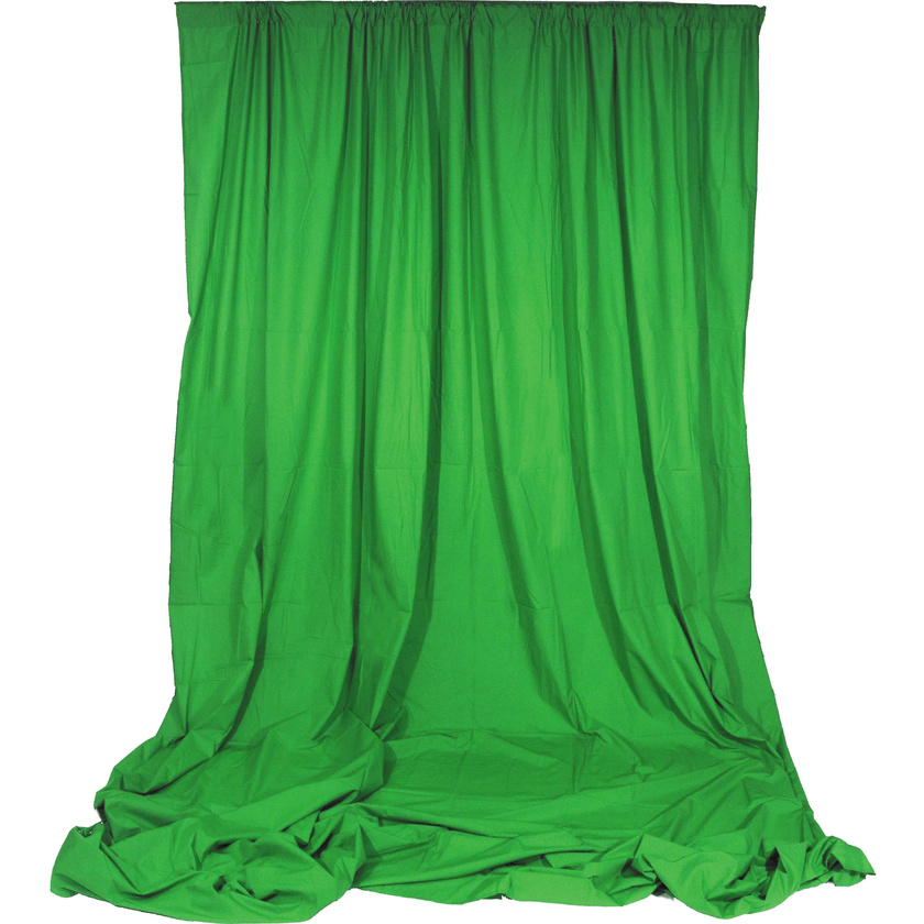 Impact Chroma Sheet Background - 3 x 3.7m (Chroma Green)