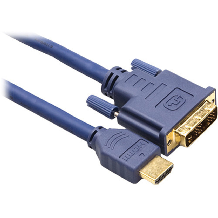 Hosa HDMD-306 Standard DVI to HDMI Cable 6ft