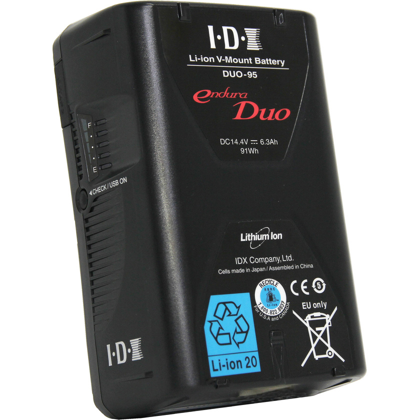 IDX Endura DUO 95 V-Mount Lithium-Ion Battery