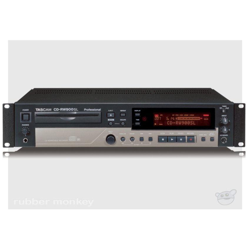 Tascam CDRW901SL CD Player and Recorder