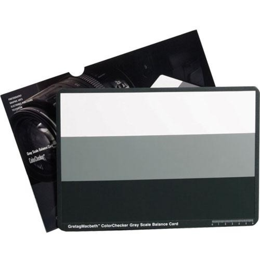 X-Rite ColorChecker Gray Scale Card