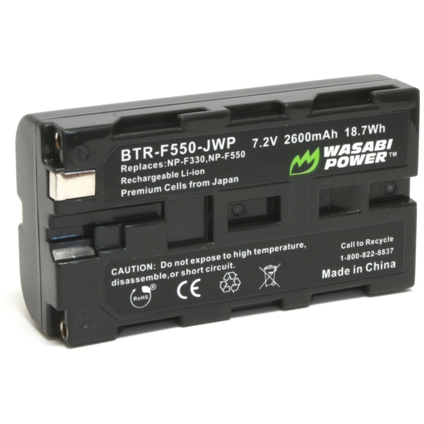 Wasabi Power Sony NP-F550 Type Battery (2600mAh)