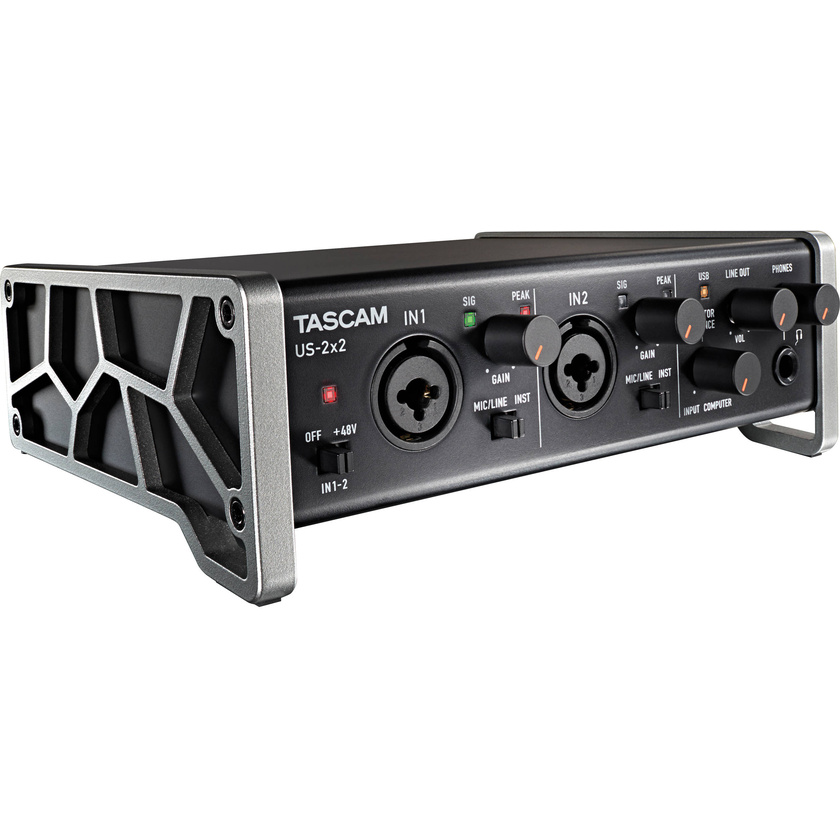 Tascam US-2x2 2-Channel USB Audio Interface