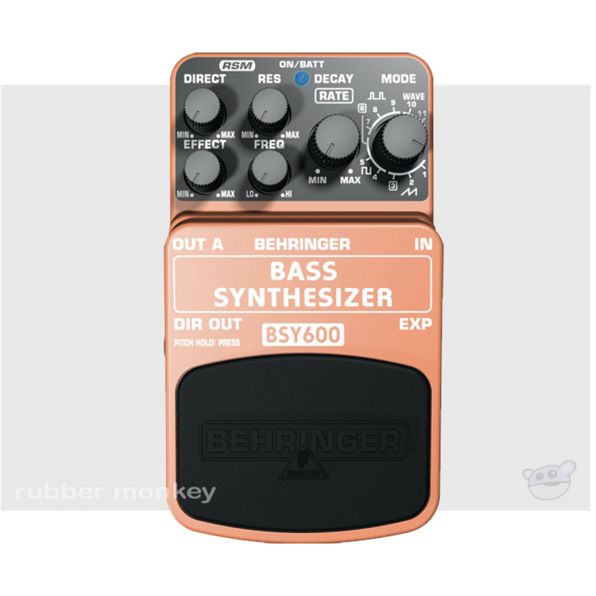 Behringer Bass Synthesizer BSY600 Effects Pedal