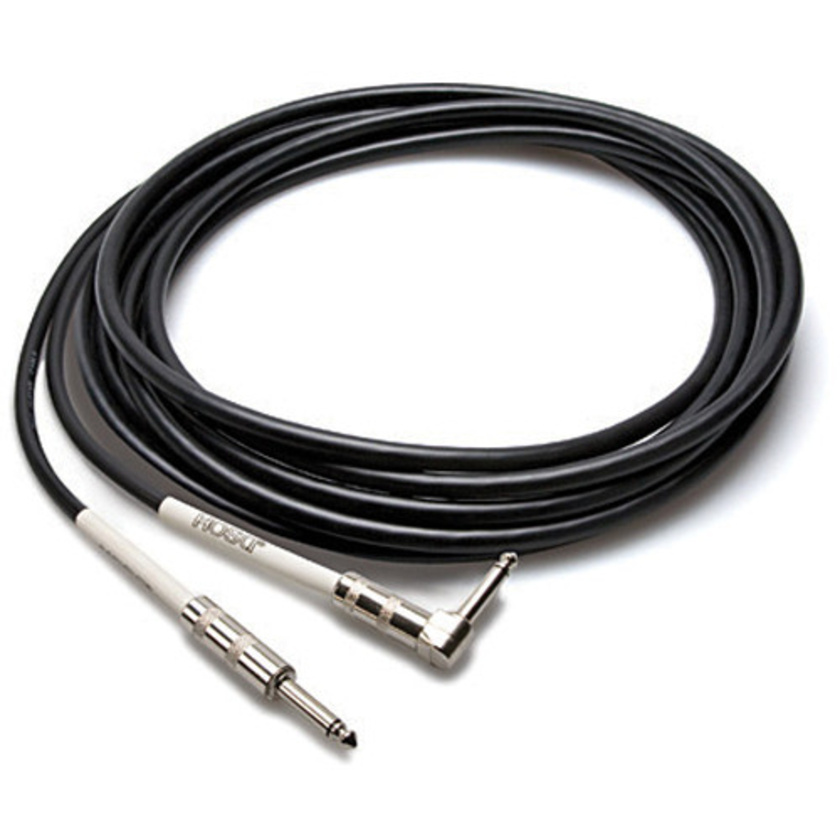 Hosa GTR-220R Guitar Cable 20ft (Right Angle)