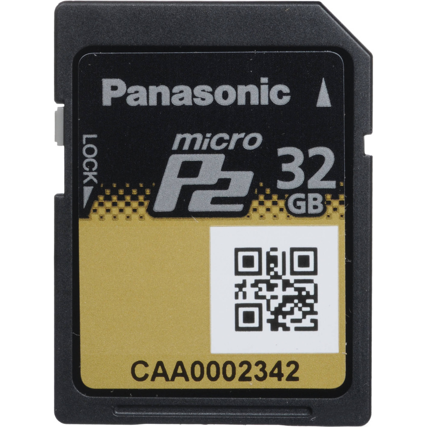Panasonic 32GB microP2 UHS-II Memory Card