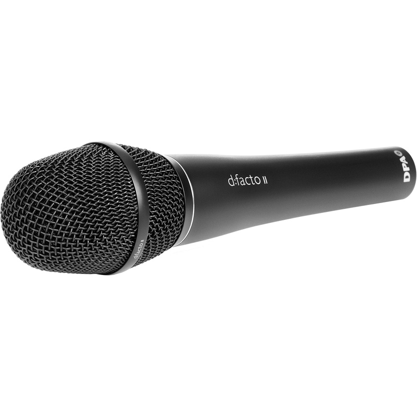 DPA Microphones d:facto II Super-Cardoid Vocal Microphone (Matte Black)