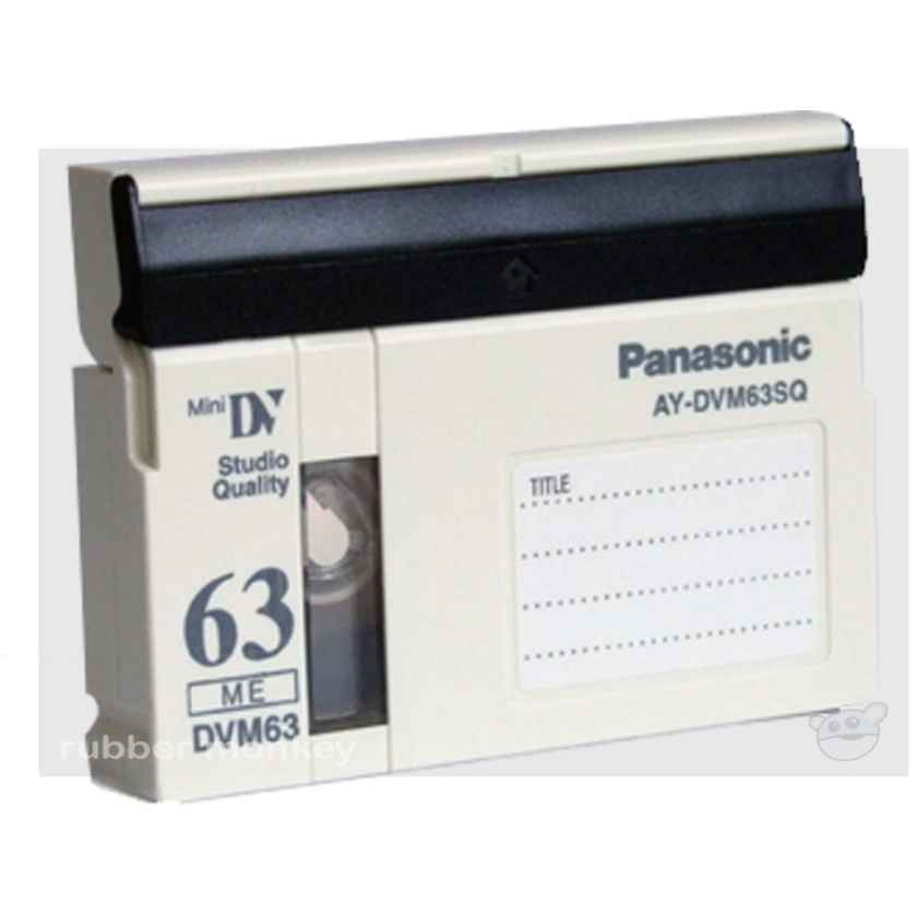 Panasonic Mini DV Tape 63 Minutes SQ
