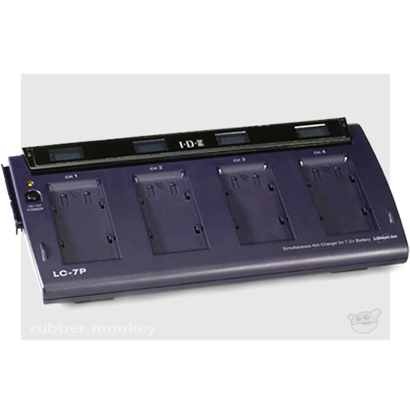 IDX 4ch Fast Charger for CGA-D54 Batteries
