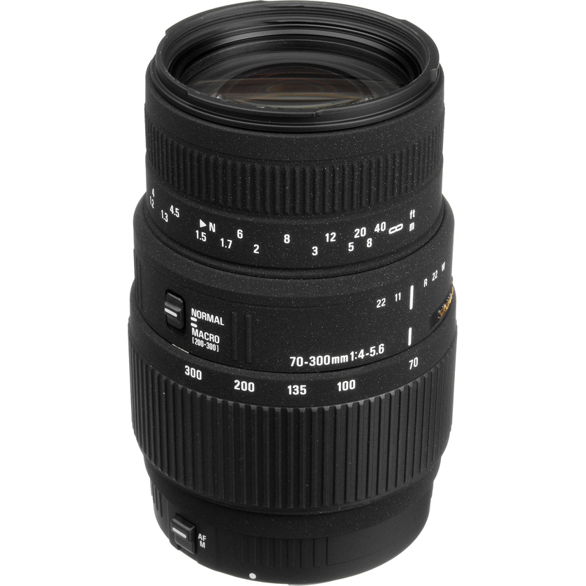 Sigma 70-300mm f/4-5.6 DG Macro Lens for Canon EOS
