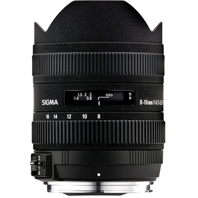Sigma 8-16mm f/4.5-5.6 DC HSM Ultra-Wide Zoom Lens for Pentax SLRs