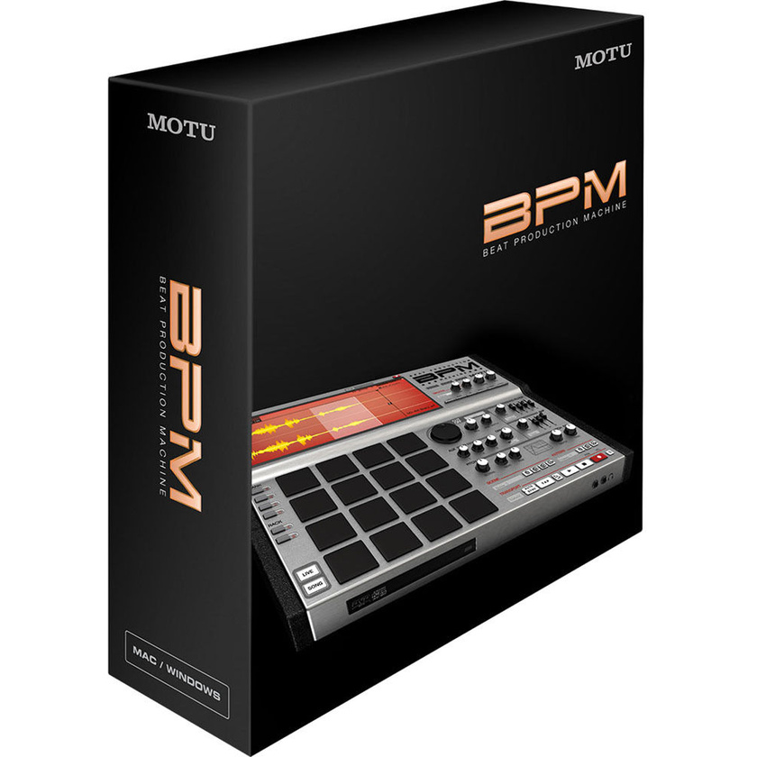 MOTU BPM 1.5 - Advanced Urban Rhythm Virtual Instrument