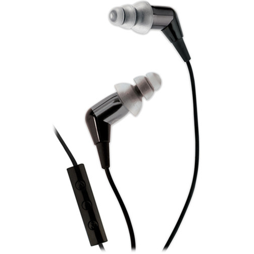 Etymotic Research mc3 Noise-Isolating In-Ear Stereo Headphones with Mic (Black)