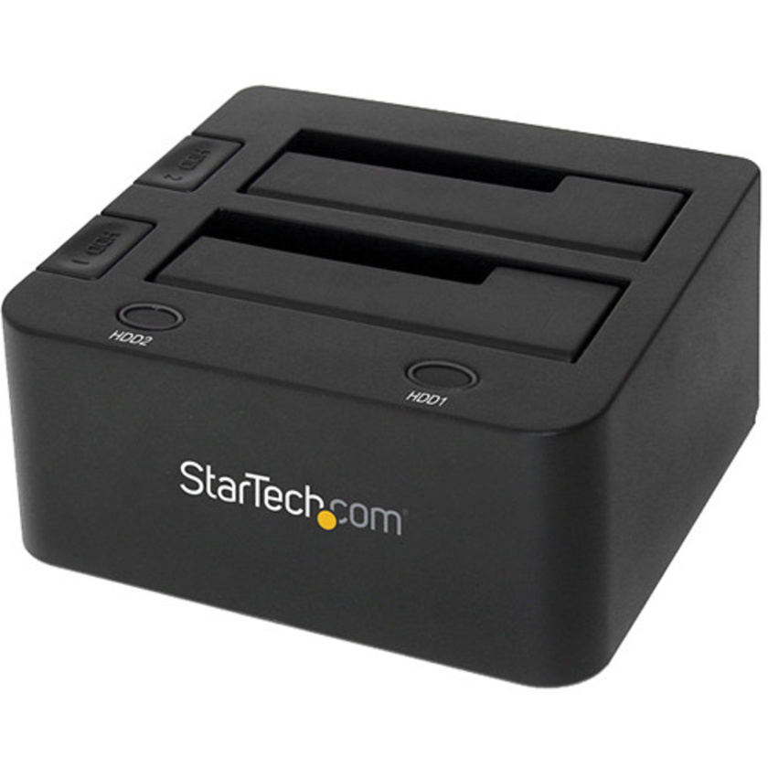 StarTech USB 3.0 to Dual 2.5/3.5" HDD/SSD Docking Station with UASP