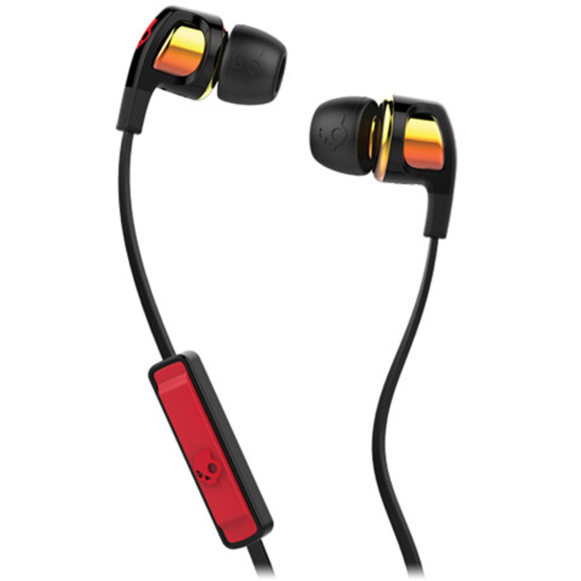 Skullcandy Smokin' Buds 2 Earbud Headphones with Mic (Orange Iridium)
