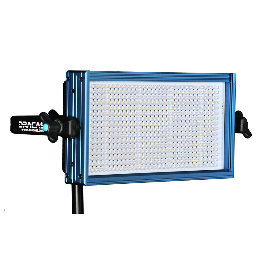Dracast LED500 Daylight LED Light with Gold Mount Battery Plate
