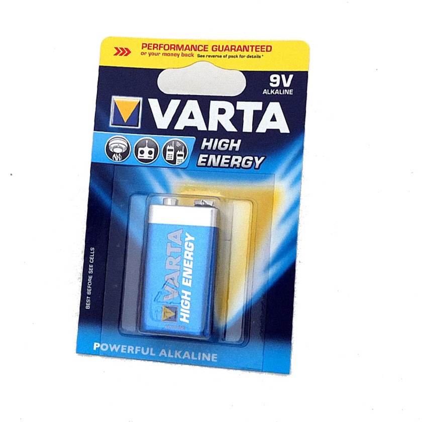 Varta Alkaline High Energy 9v Battery