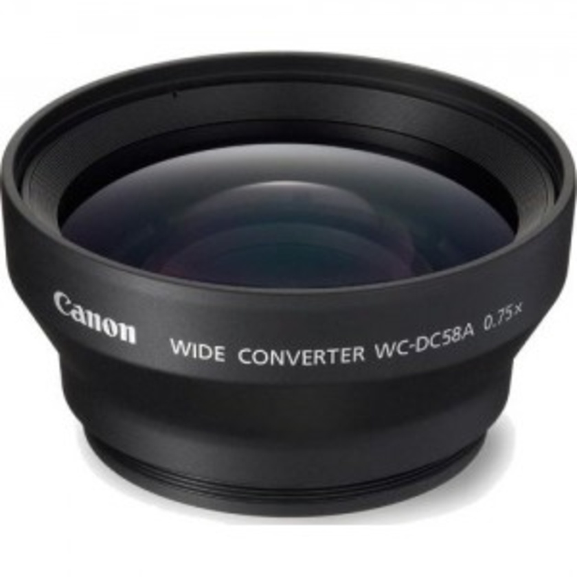 Canon WC-DC58A 0.75x Wide Angle Converter Lens