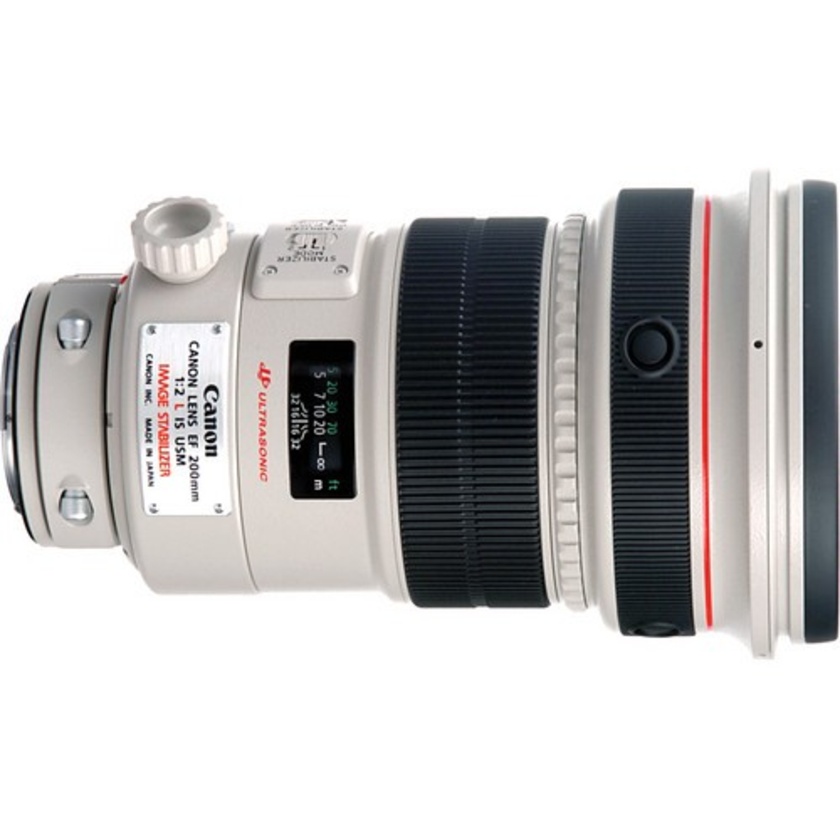 Canon EF 200mm f2.0L IS II USM Telephoto Autofocus Lens