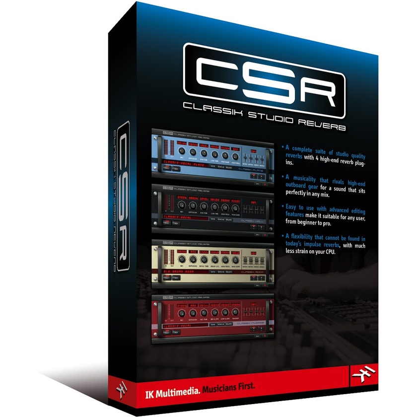 Ik Multimedia CSR Classic Studio reverb