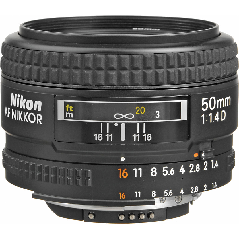 Nikon AF 50mm f1.4D Lens