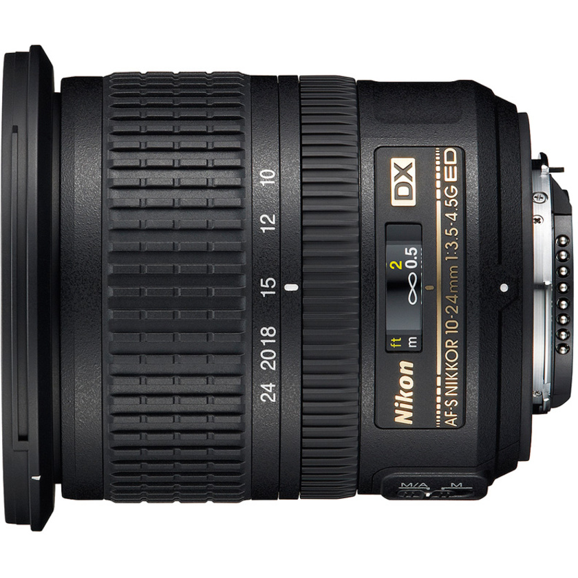 Nikon AF-S DX 10-24mm f3.5-4.5G ED Lens with HB-23 Hood