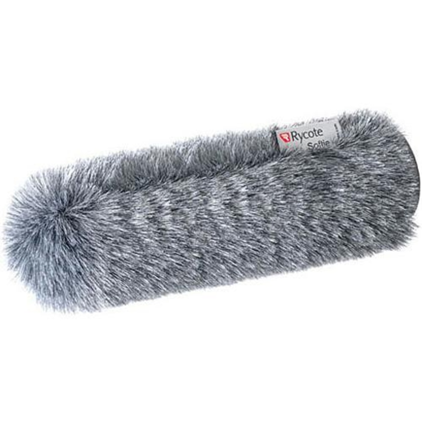 Rycote Standard Hole Classic Softie Wind-Screen (290mm Long, 18 to 20mm Diameter Hole, Gray)