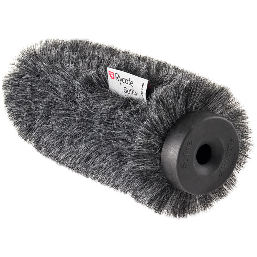 Rycote 034342 - Standard Hole Softie Windshield with Short Hair