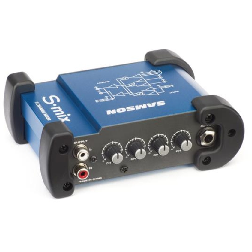 Samson S-Mix Miniature 5-Channel Audio Mixer