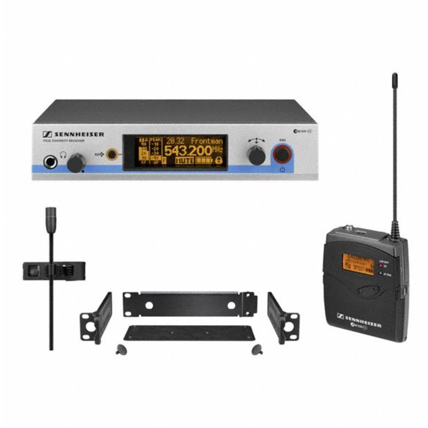 Sennheiser EW512 G3-A - Omni Lapel Microphone Presenter System